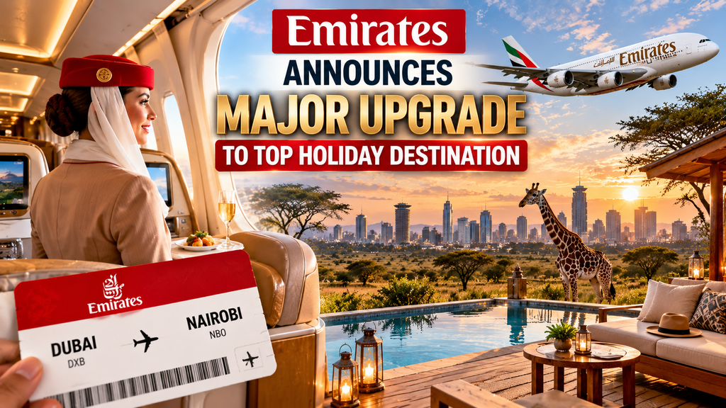 Emirates Announces Major Upgrade to Top Holiday Destination 2 Nairobi A350 upgrade Emirates
