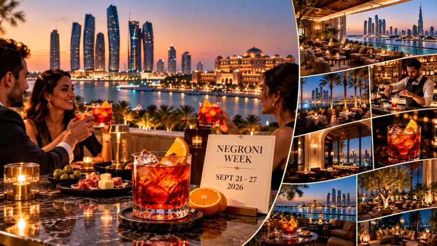 Negroni Week in Abu Dhabi