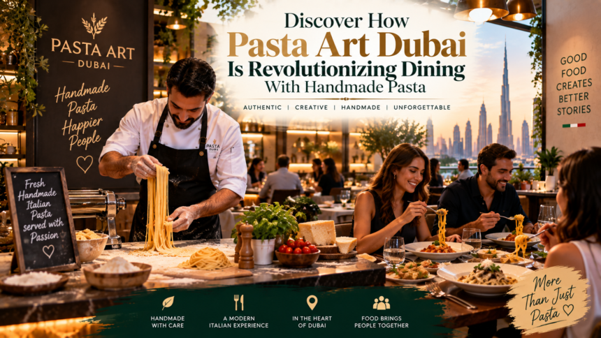 Discover How Pasta Art Dubai Is Revolutionizing Dining With Handmade Pasta 1 Pasta Art Dubai