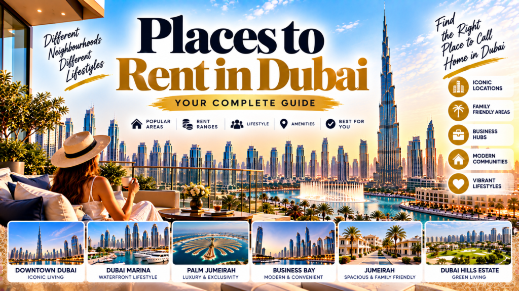 Best Places to Rent in Dubai Based on Salary Range in 2026 2 Places to Rent in Dubai
