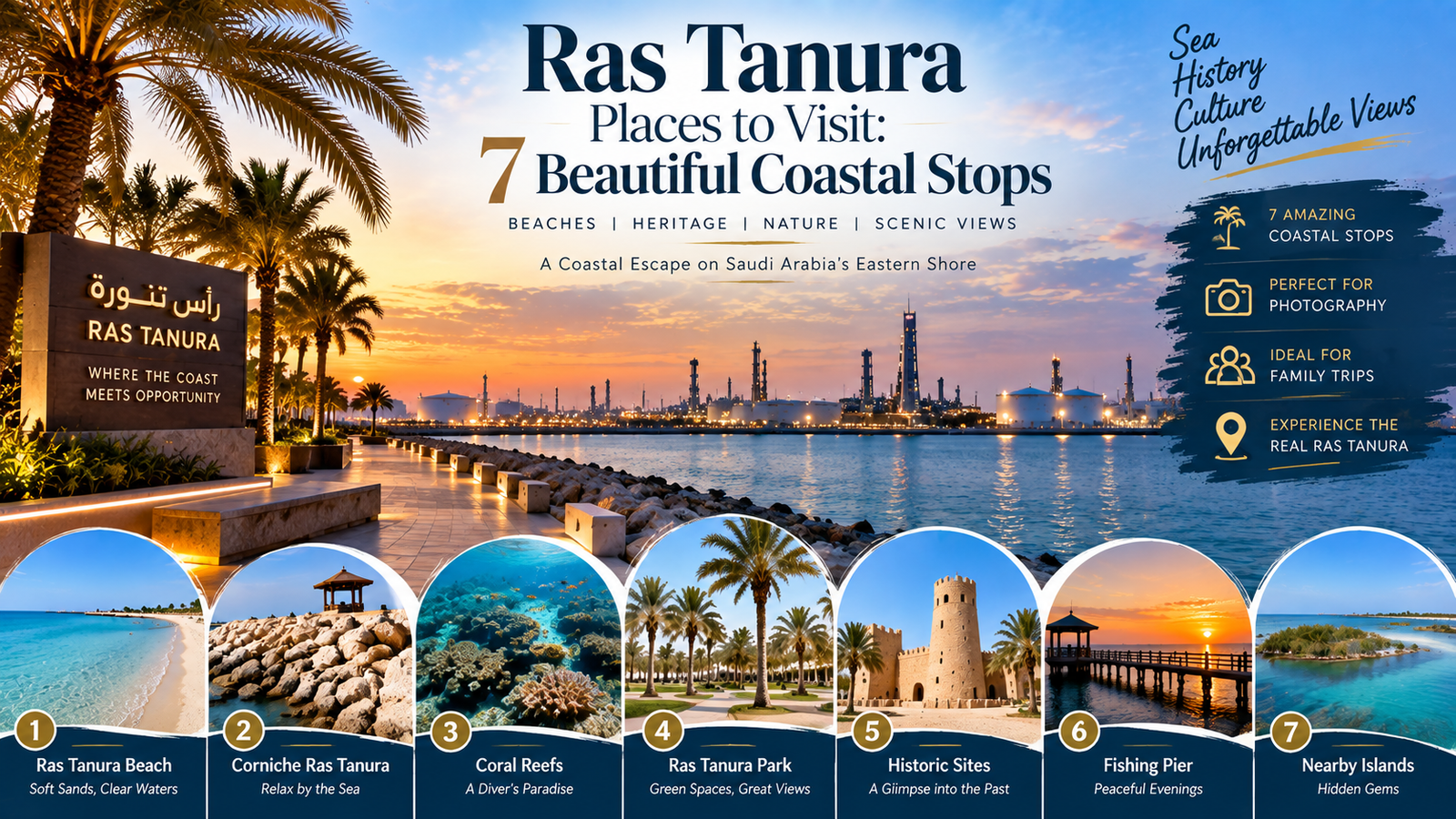 Ras Tanura Places to Visit: 7 Beautiful Coastal Stops 2 Ras Tanura Places