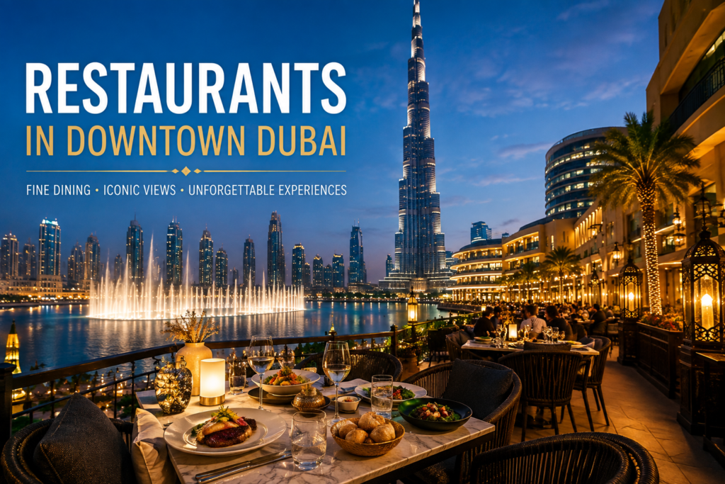 Best Restaurants in Downtown Dubai Places to Eat for Every Taste and Budget 3 Restaurants in Downtown Dubai