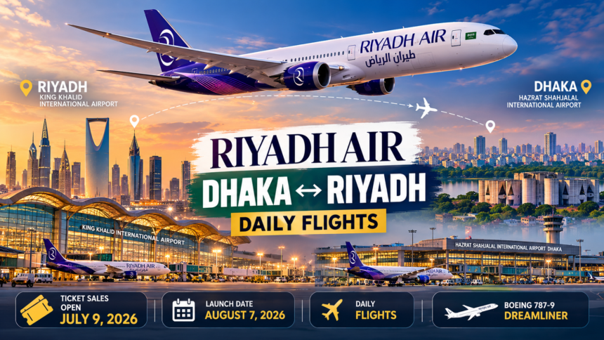Riyadh Air Dhaka Flights
