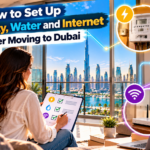Set Up Electricity Water and Internet