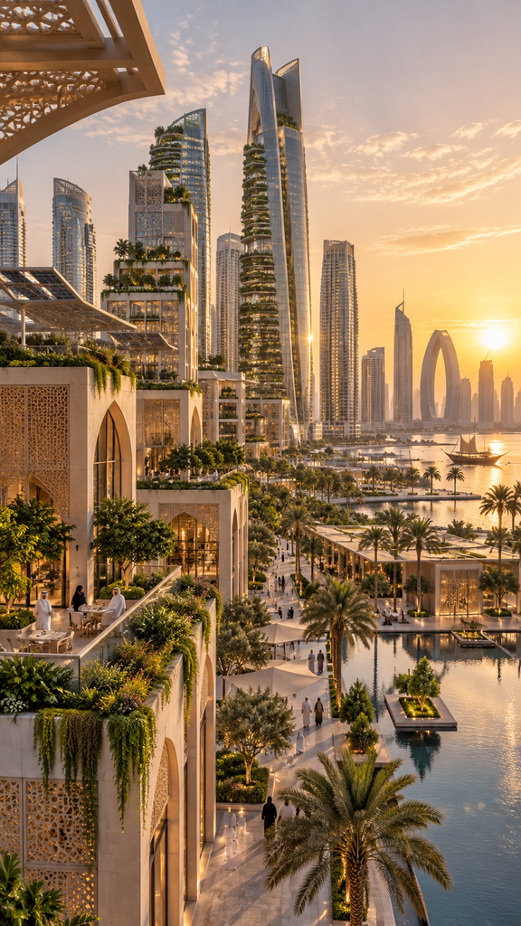 Sustainable Architecture in GCC Cities: How Gulf Buildings Are Becoming Greener 2 Sustainable Architecture in the GCC Cities