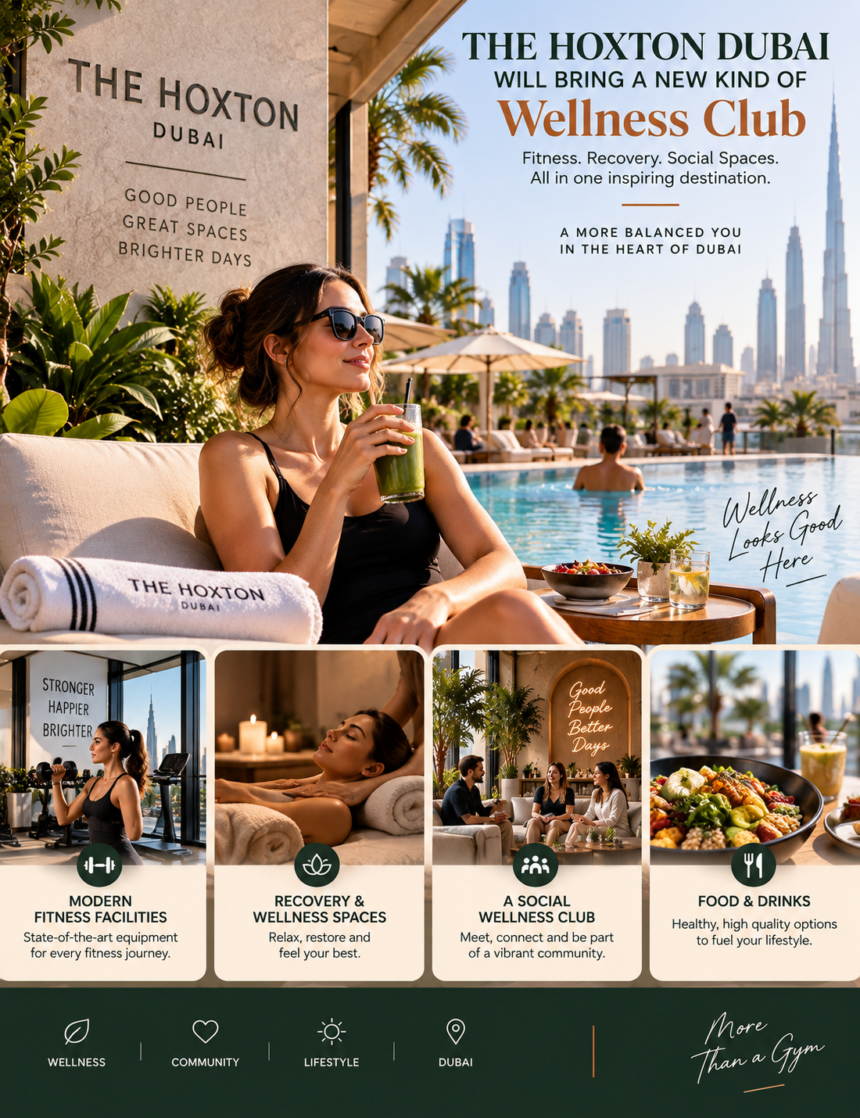 The Hoxton Dubai wellness club