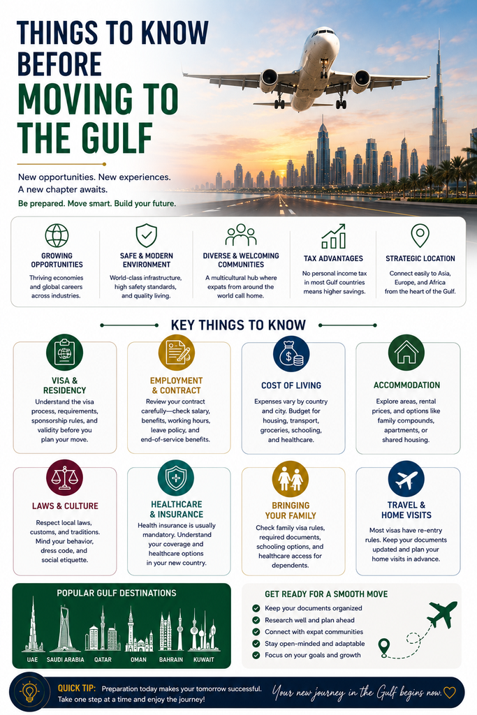 Things to Know Before Moving to the Gulf: 15 Essential Tips for Expats 2 Things to Know Before Moving to Gulf