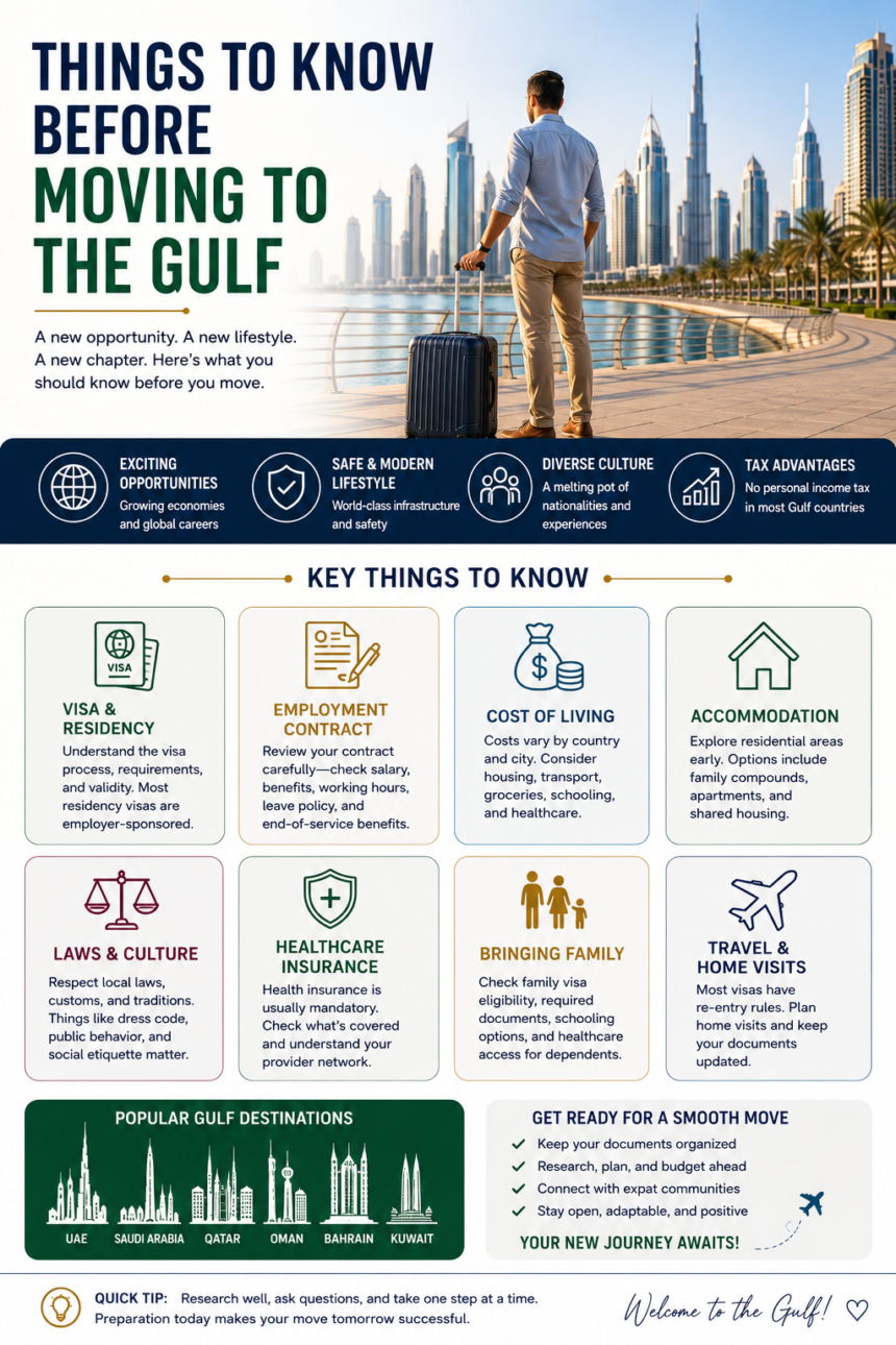 Things to Know Before Moving to the Gulf: 15 Essential Tips for Expats 1 Things to Know Before Moving to the Gulf