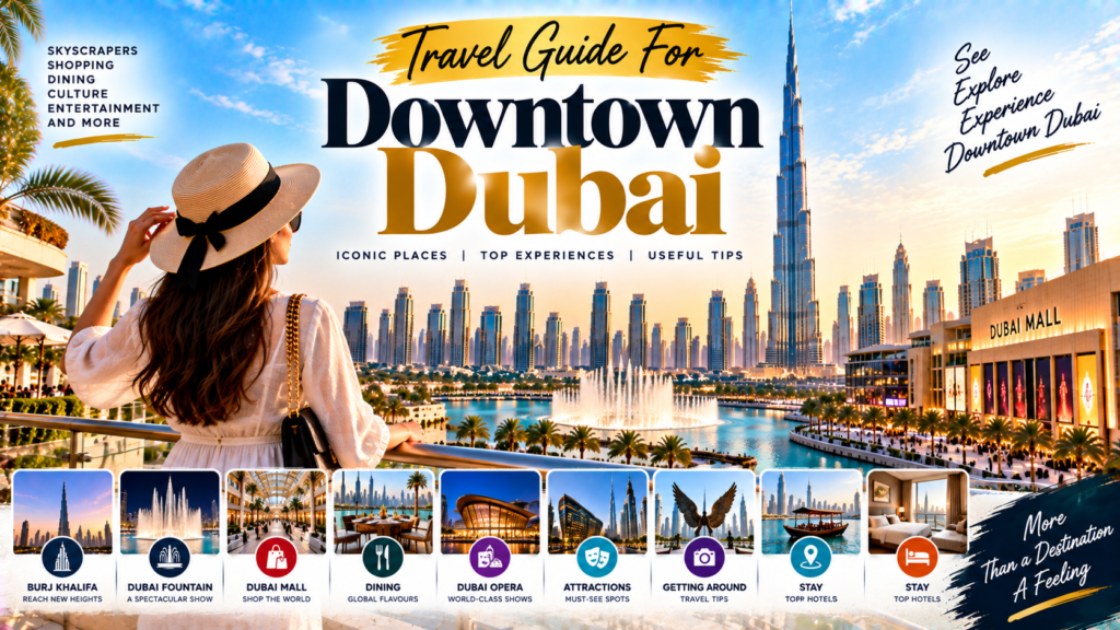 Travel Guide For Downtown Dubai