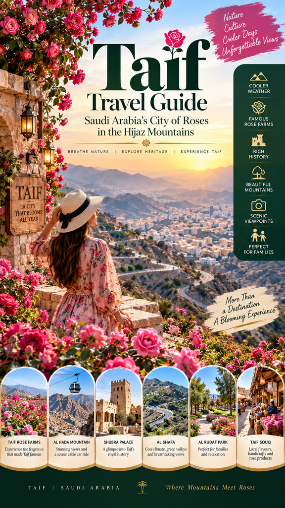 Taif Travel Guide: Saudi Arabia’s City of Roses in the Hijaz Mountains 2 Travel Guide in Taif
