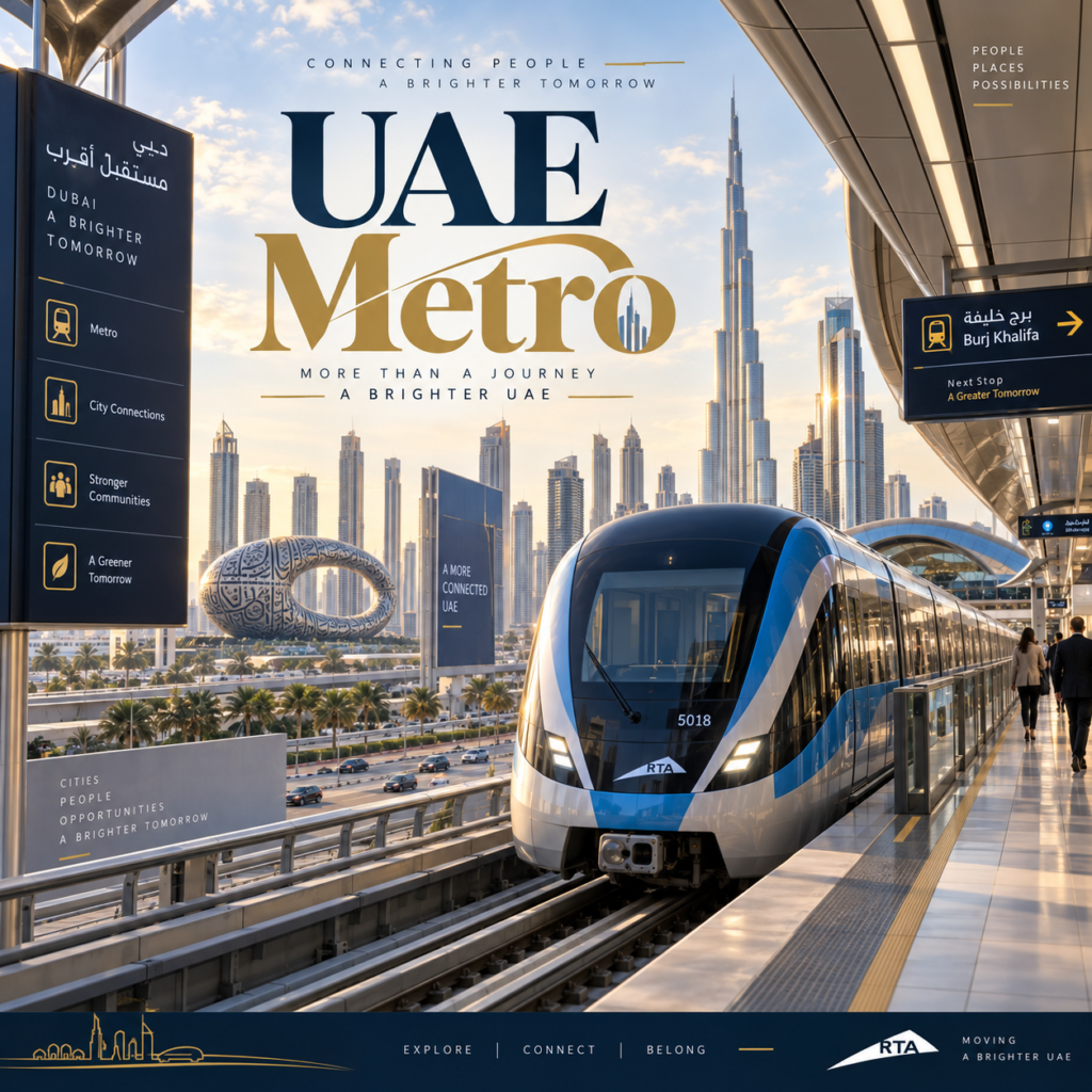 UAE Metro Guide Timings, Tickets, Map, Stations & Lines 2 UAE Metro