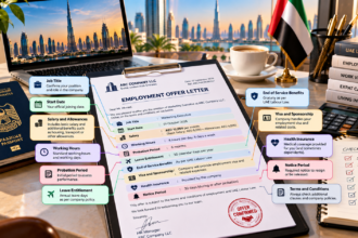 UAE employment offer letter