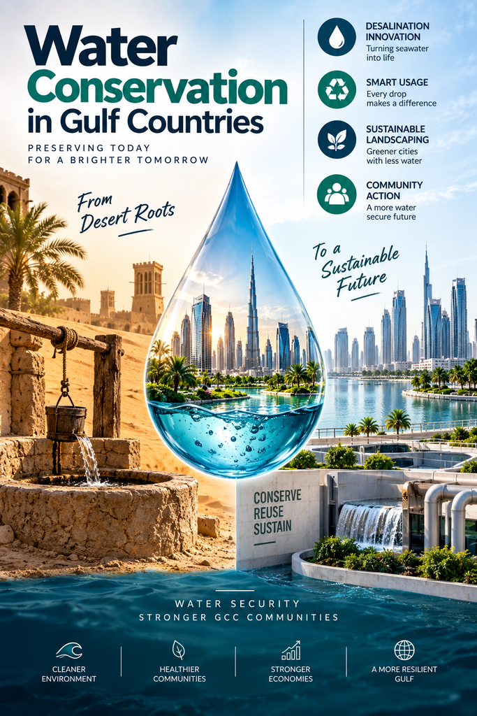 Water Conservation in Gulf Countries: How the GCC Is Protecting Water Resources 2 Water Conservation in the Gulf Countries