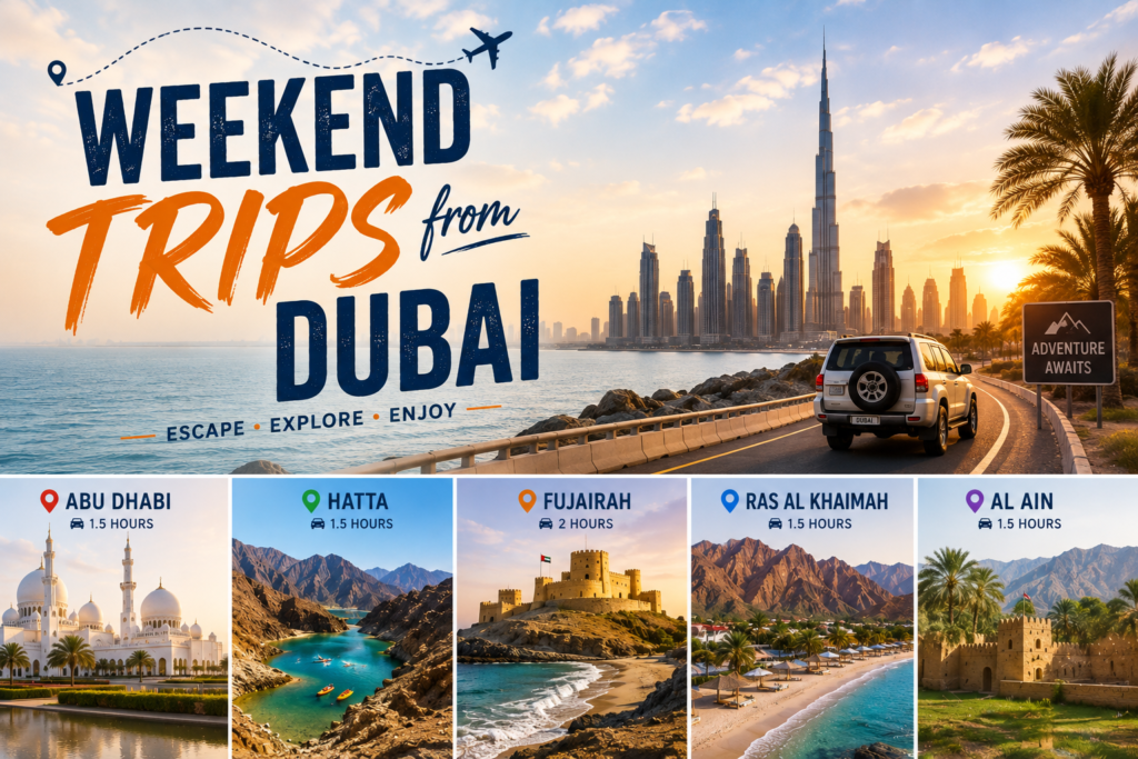 Best Weekend Trips from Dubai Budget Friendly Places For Couples & Family 2 Weekend Trips from Dubai