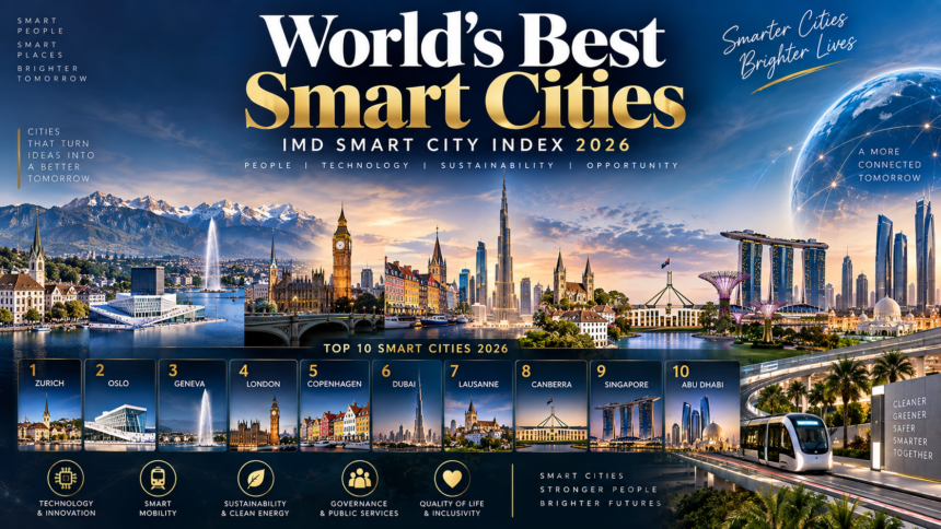 World’s Best Smart Cities: 10 Cities Leading Urban Innovation in 2026 1 World’s Best Smart Cities