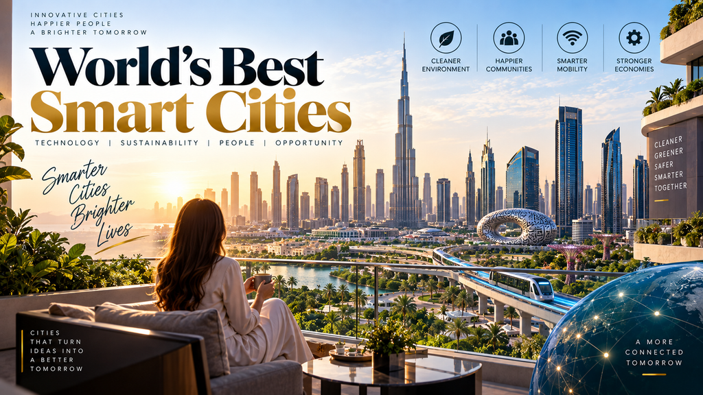 World’s Best Smart Cities: 10 Cities Leading Urban Innovation in 2026 2 World’s Best Smart City