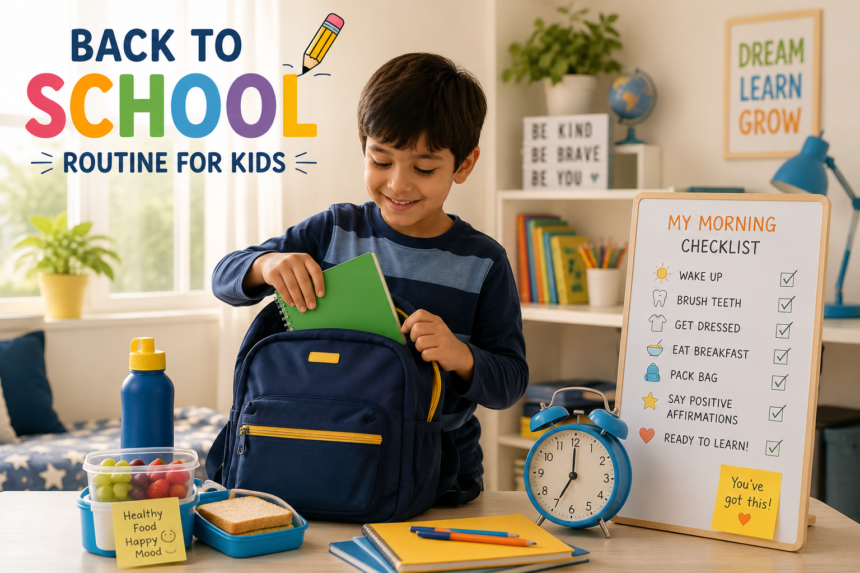 Back to School Routine for Kids: 15 Powerful Tips for Parents 1 back to school routine for kids