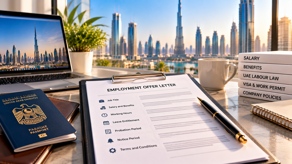 How to Understand a UAE Employment Offer Letter 2 employment offer letter in UAE