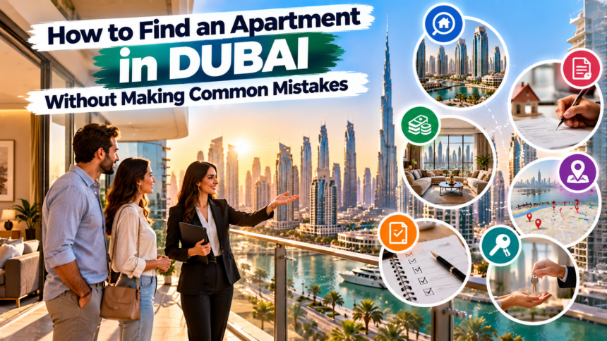 find an apartment in Dubai