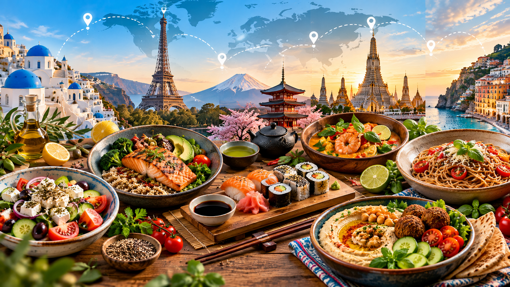 Healthiest Cuisines Around the World: 12 Nutritious Food Cultures 2 healthiest cuisines in the world