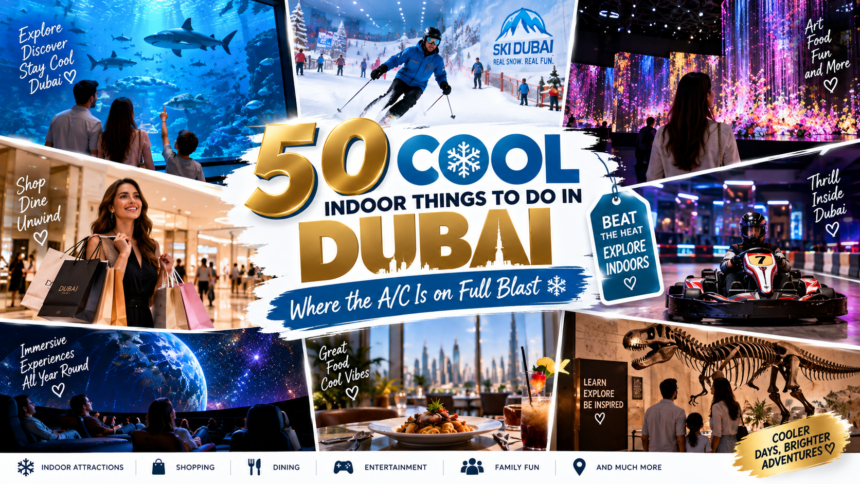 50 Cool Indoor Things to Do in Dubai Where the A/C Is on Full Blast 1 indoor things to do in Dubai