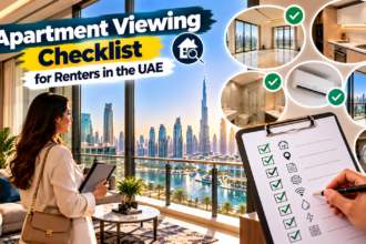 signing a rental contract in Dubai