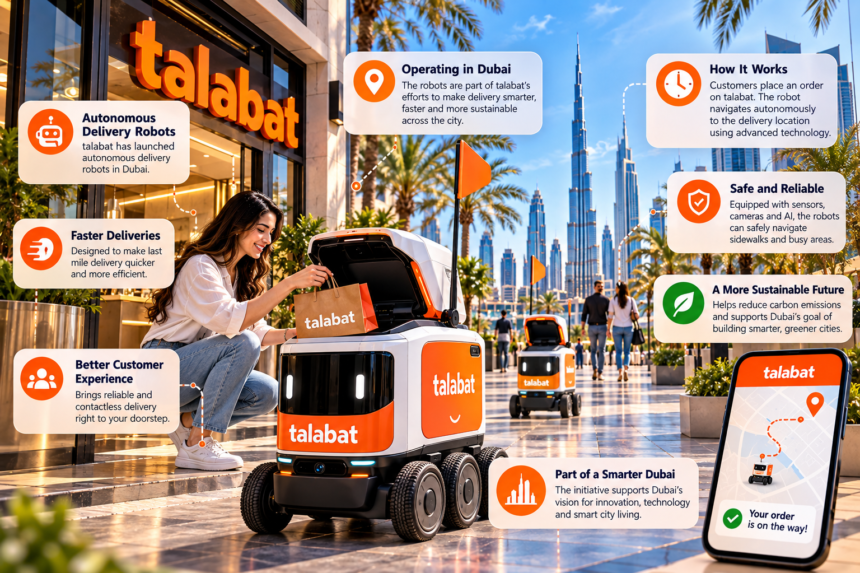 talabat Autonomous Delivery Robots