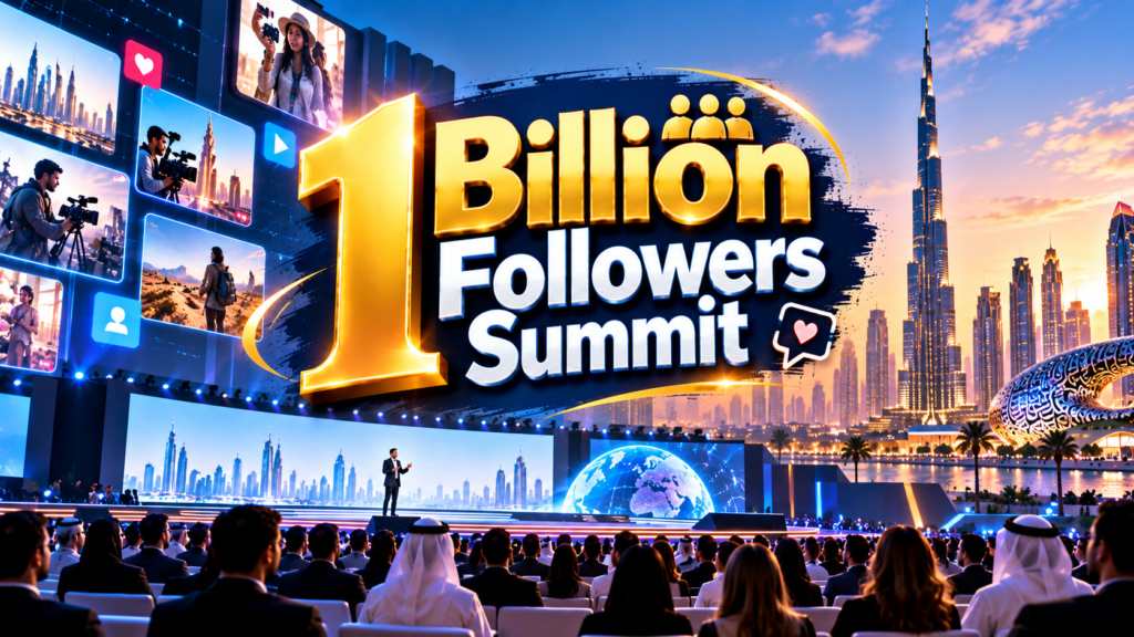 UAE AI Film Award 2027 5 1 Billion Followers Summit in Dubai