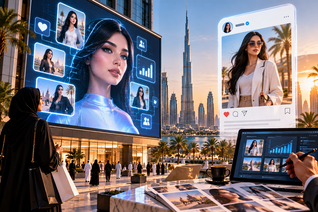 AI-Generated Influencers: Could Virtual Personalities Reshape Gulf Advertising? 2 AI Generated Influencer