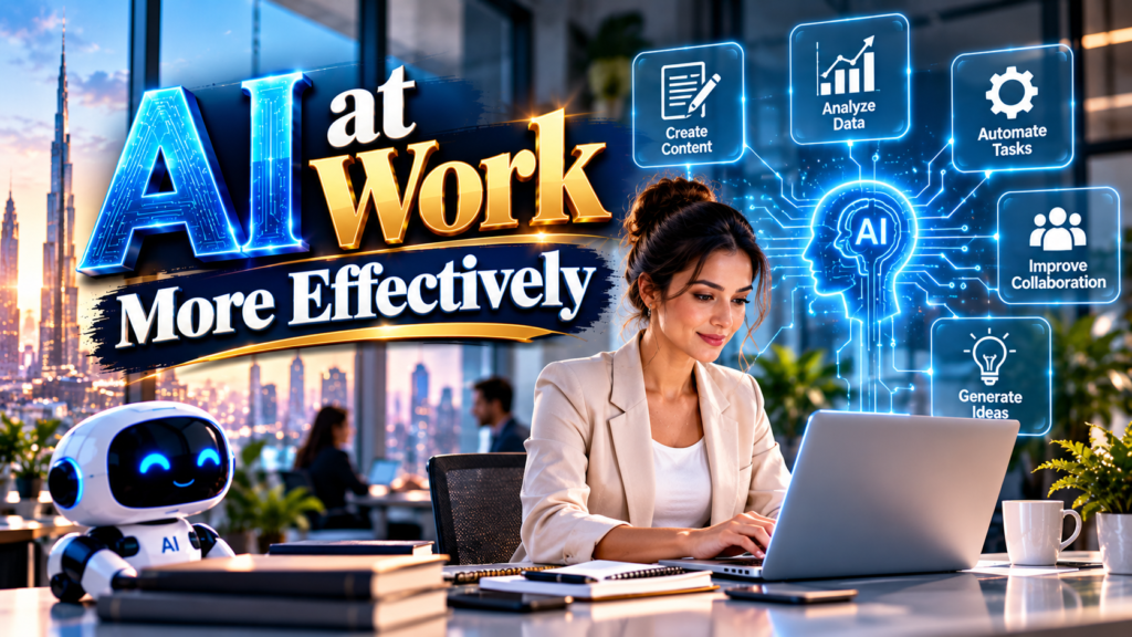 How to Use AI at Work More Effectively? A Practical Guide To Using AI 3 AI at Work More Effectively