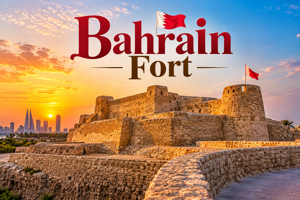 Bahrain Fort at Golden Hour
