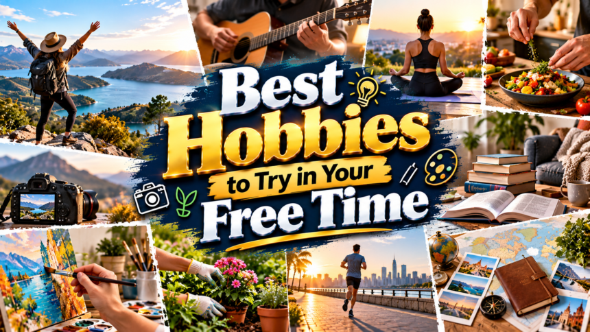 Best Hobbies to Try in Your Free Time To Unwind & Relax 1 Best Hobbies to Try in Your Free Time
