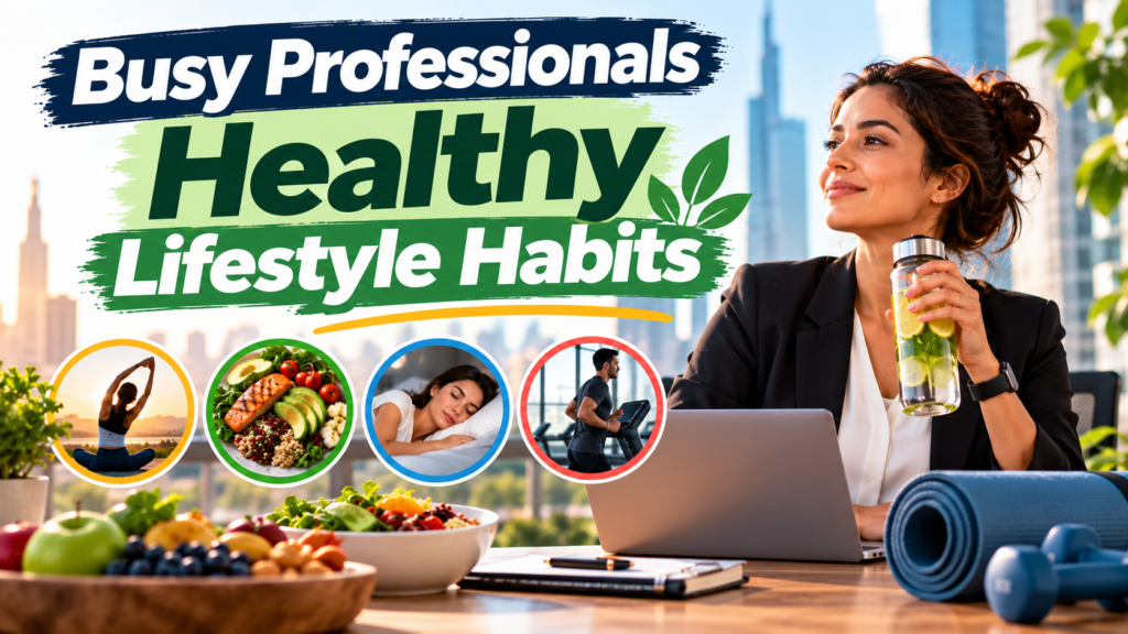Healthy Lifestyle Habits for Busy Professionals for a Work-Life Balance 3 Busy Professionals Healthy Lifestyle Habits