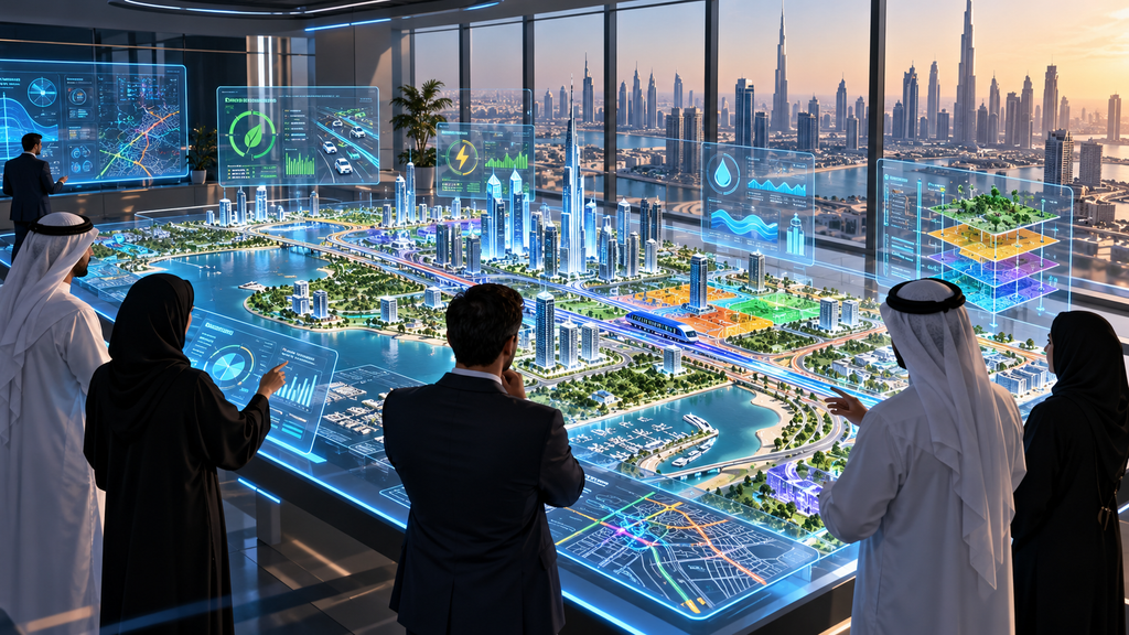 Digital Twins Explained: How Virtual Cities Could Transform Urban Planning in the UAE 2 Digital Twins UAE
