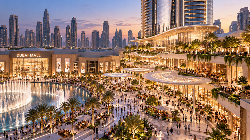 Dubai Mall Plaza and Hotel: A Huge New Development Is Coming to Downtown Dubai 1 Dubai Mall Plaza and Hotel