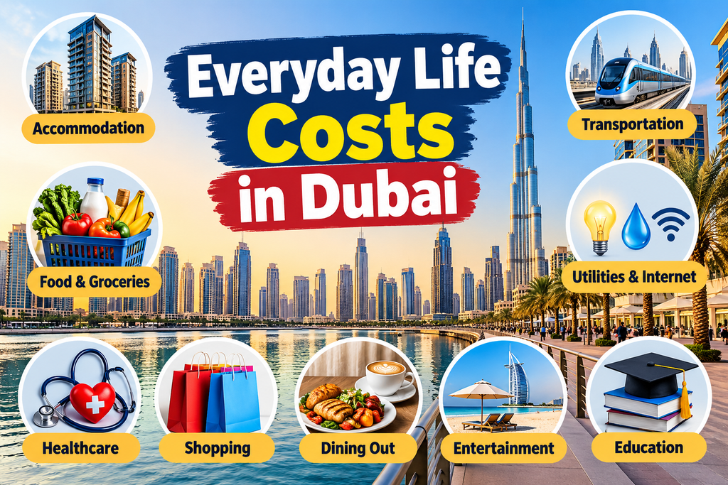 What is the Costs of Everyday Life in Dubai 2 Everyday Costs in Dubai Infographic 2