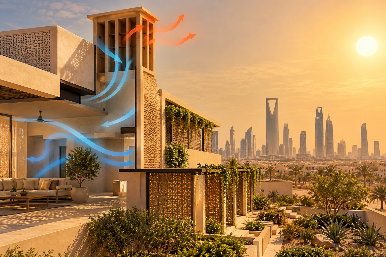 Extreme Heat Building Design: 7 Best Smart Gulf Innovations