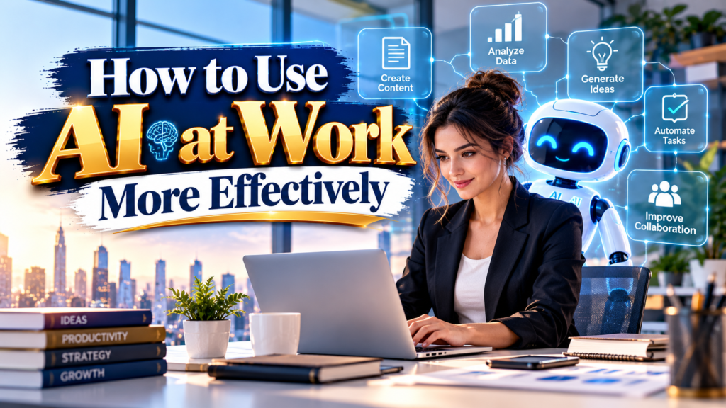 How to Use AI at Work More Effectively? A Practical Guide To Using AI 2 How to Use AI at Work More Effectively