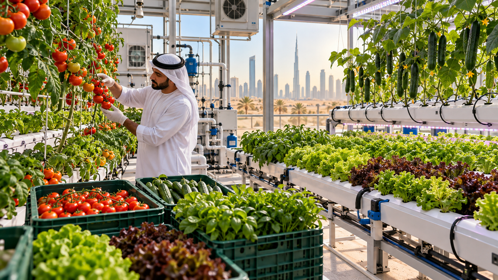 Indoor Farming in the Gulf