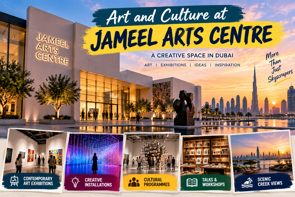 Dubai Beyond The Burj Khalifa Unlimited Guide 13 Jameel Arts Centre Art by the Creek