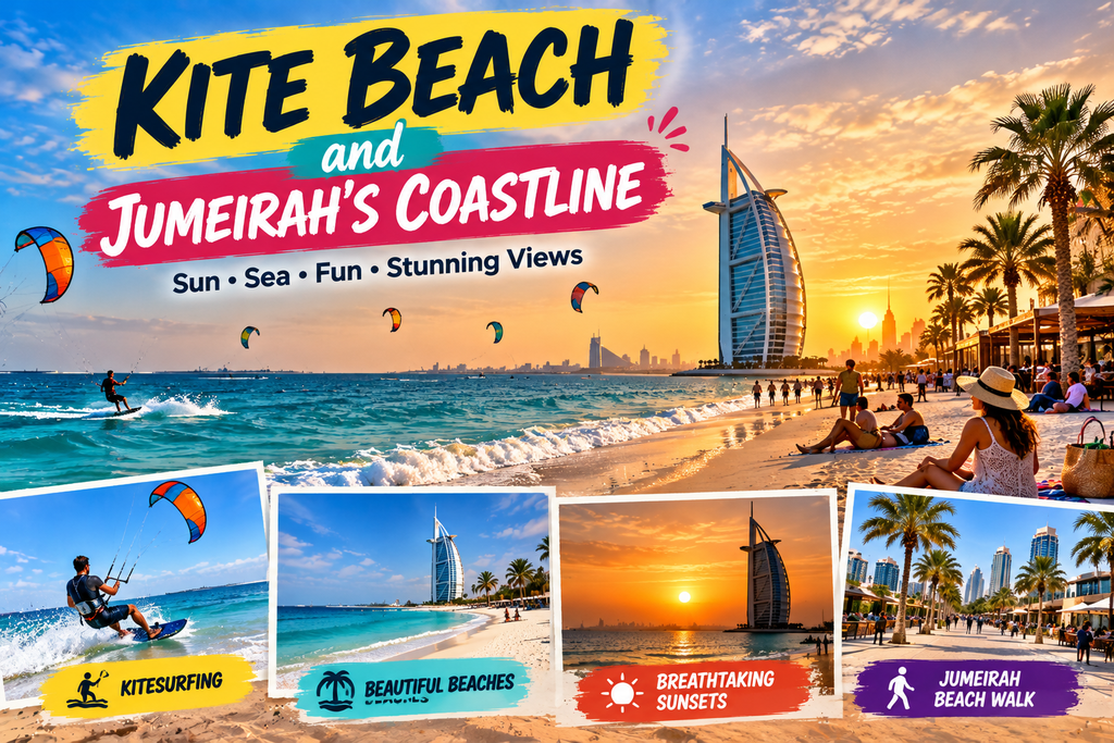 Dubai Beyond The Burj Khalifa Unlimited Guide 6 Kite Beach and Jumeirah Coastline