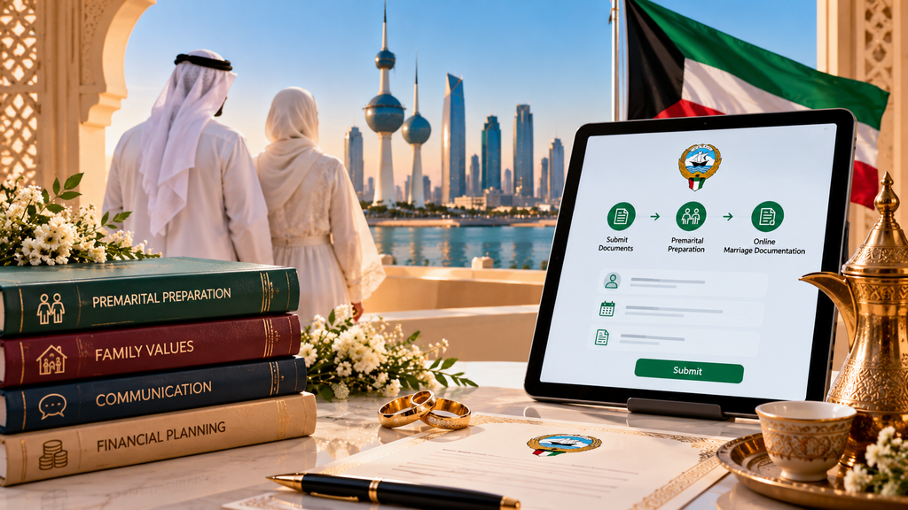 Kuwait Marriage Law 2026: Mandatory Premarital Preparation Requirements 2 Marriage Law 2026 in Kuwait
