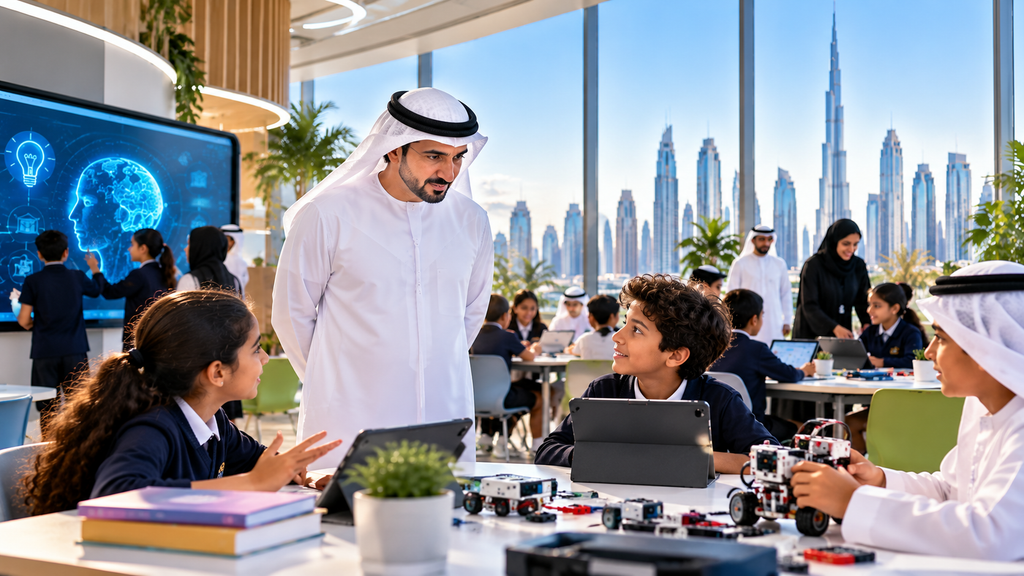 Sheikh Hamdan Stresses Need to Innovate Education as Dubai Explores New School Models 2 New School Models in Dubai
