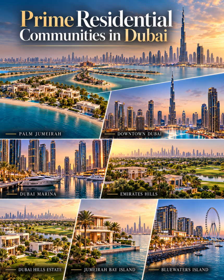 7 Prime Residential Communities in Dubai for Luxury Buyers 1 Prime Residential Communities