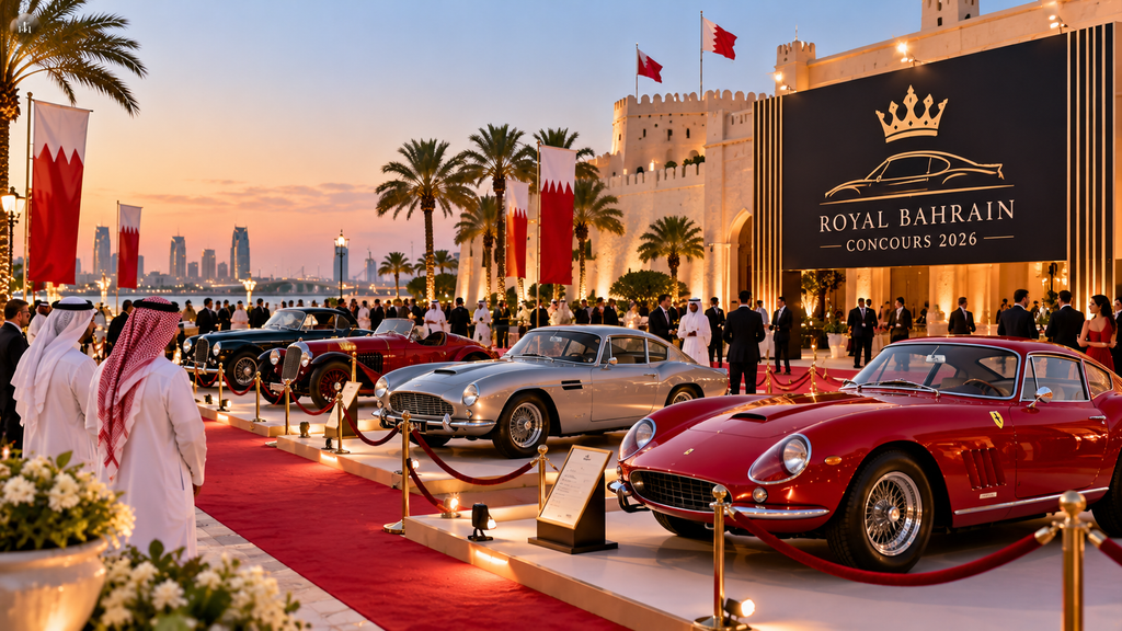 Royal Bahrain Concours 2026: 60 Rare Collector Cars to Go on Display 2 Royal Bahrain Concours