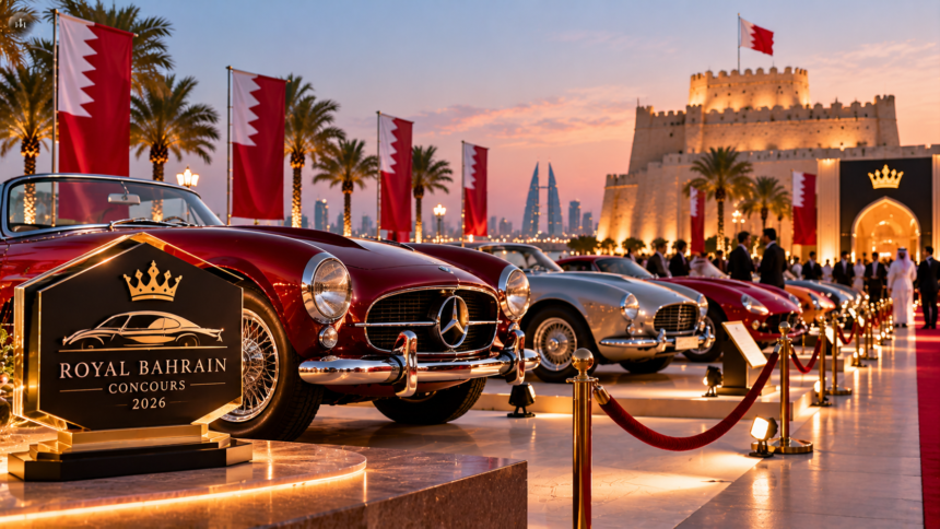 Royal Bahrain Concours 2026: 60 Rare Collector Cars to Go on Display 1 Royal Bahrain Concours 2026