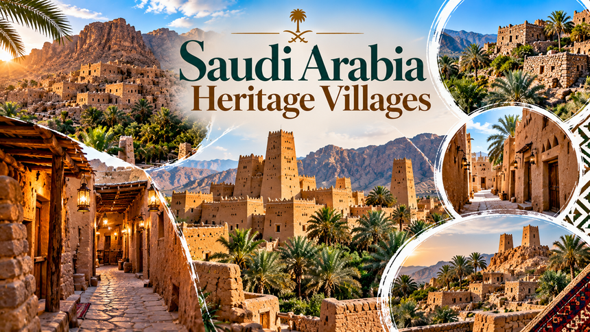 Saudi Arabia Heritage Villages: 10 Amazing Places to Explore 1 Saudi Arabia Heritage Villages