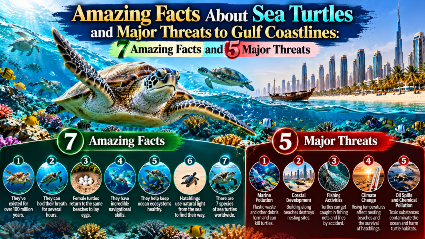7 Amazing Facts About Sea Turtles and 5 Major Threats to Gulf Coastlines 1 Facts About Sea Turtles