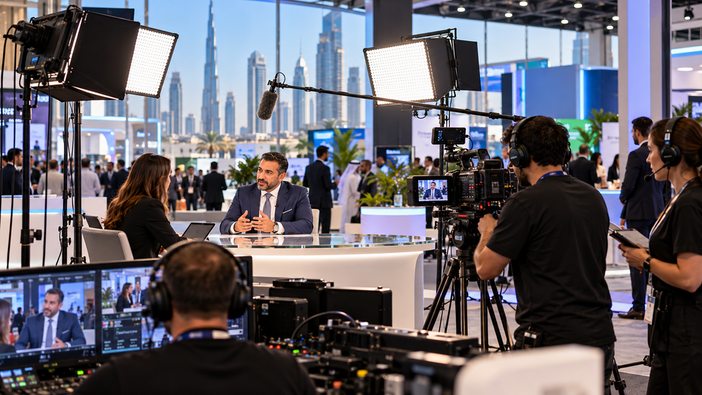 Behind the Scenes of eplanet TV: What It Takes to Put Industry Voices in Front of the Camera 2 eplanet TV Dubai