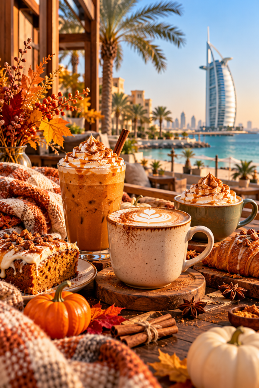 5 Cosy Dubai Spots to Grab a Pumpkin Spice Latte This Autumn 1 pumpkin spice latte Dubai